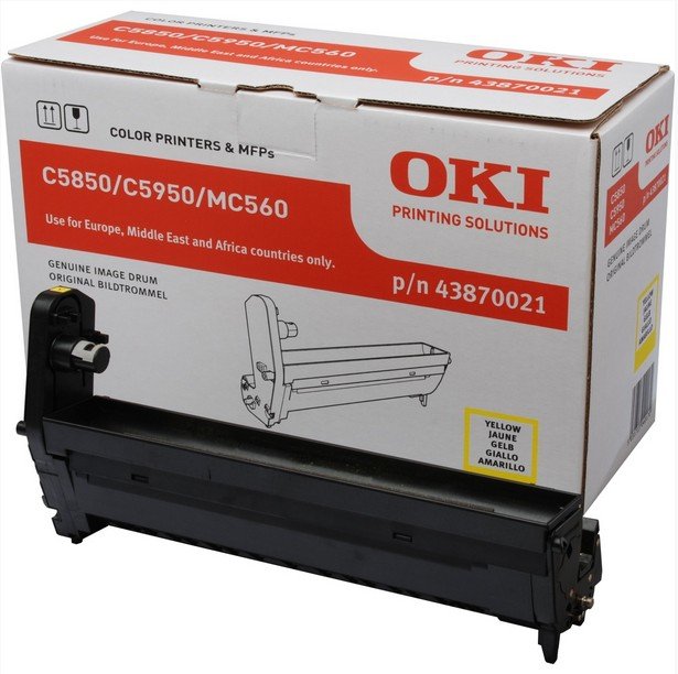 EAN 5031713040170 - OKI Yellow image drum for C5850/5950 Original imagen 1