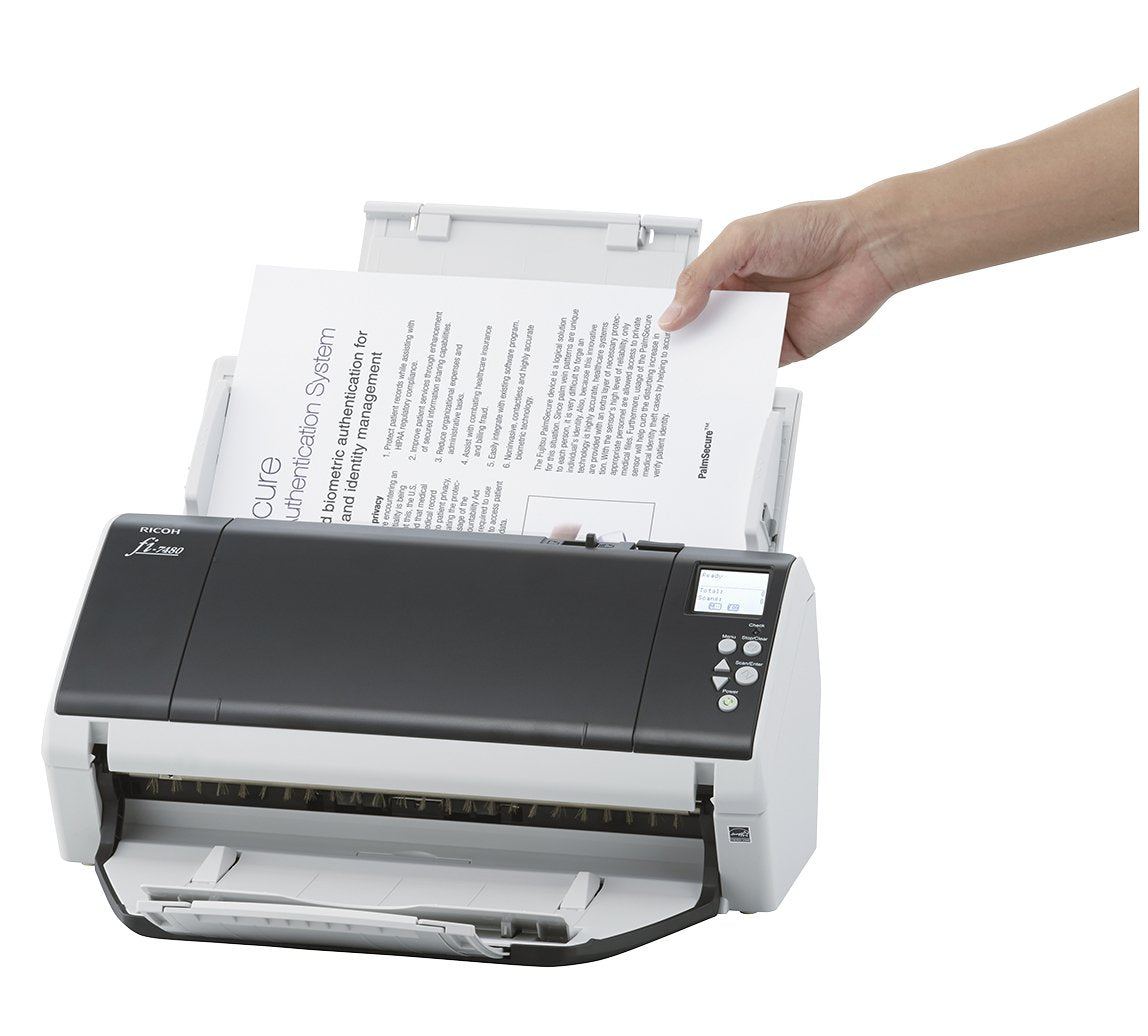 EAN 4939761308444 - Ricoh fi-7480 Escáner con alimentador automático de documentos (ADF) 600 x 600 DPI A3 Gris, Blanco imagen 4