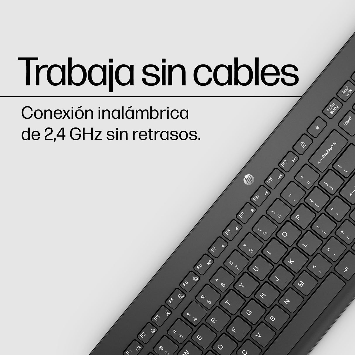 EAN 195908430360 - HP 230 Wireless Keyboard teclado Universal RF inalámbrico Negro imagen 6