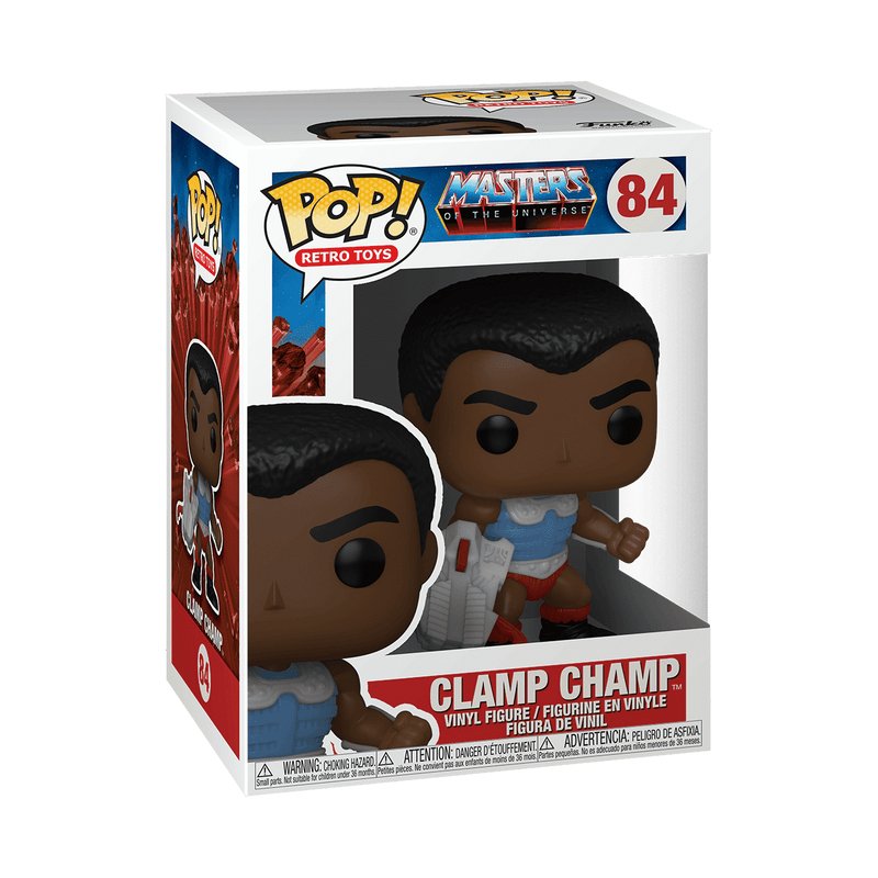 Figura Pop Masters Of The Universe Clamp Champ