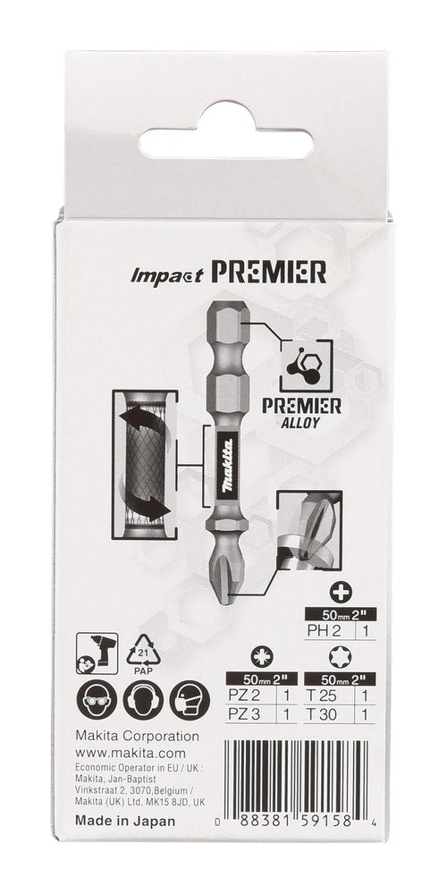 EAN 0088381591584 - Makita E-13568 punta de destornillador imagen 6