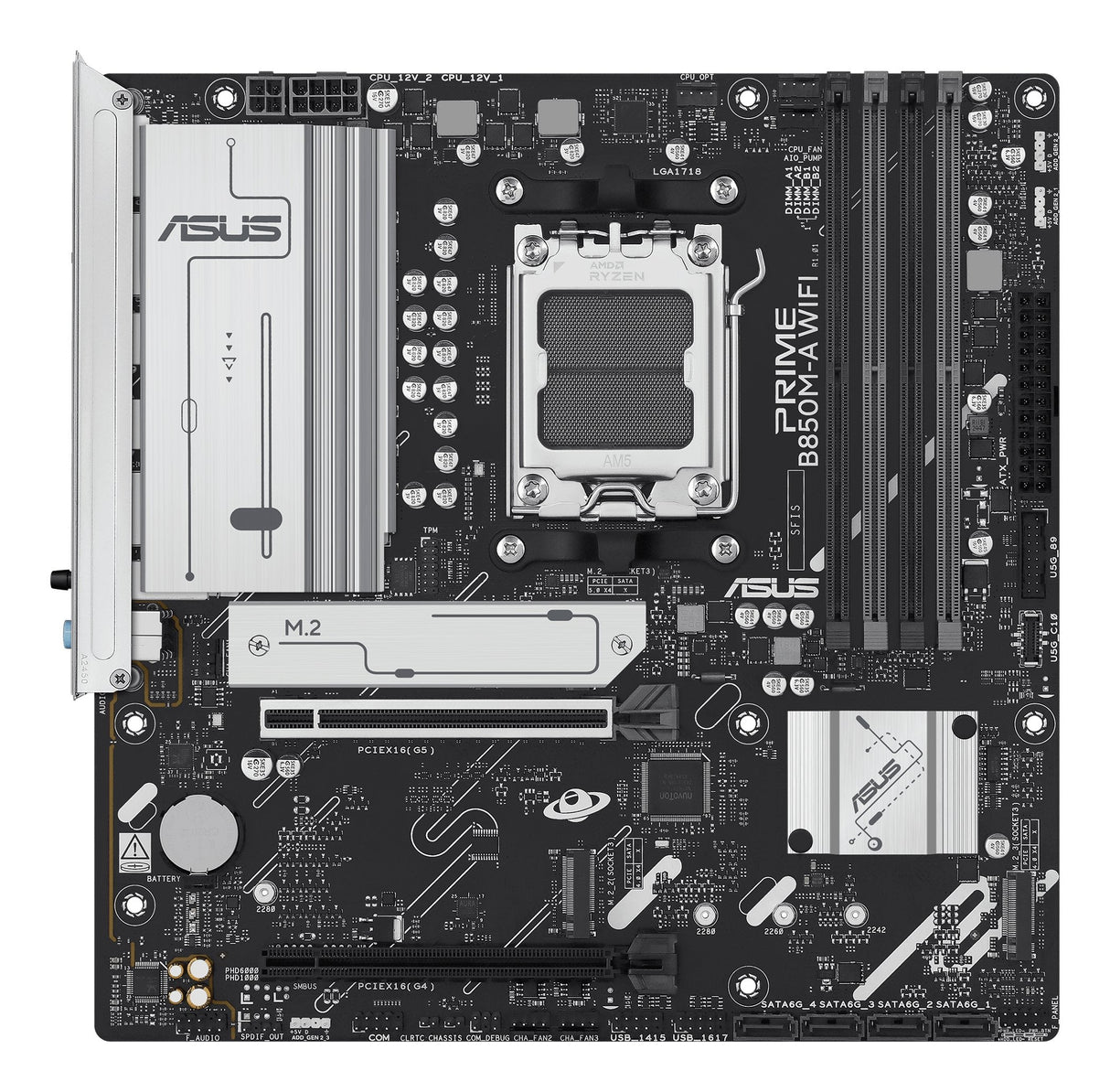 EAN 4711636051125 - ASUS PRIME B850M-A WIFI AMD B850 Zócalo AM5 micro ATX imagen 3