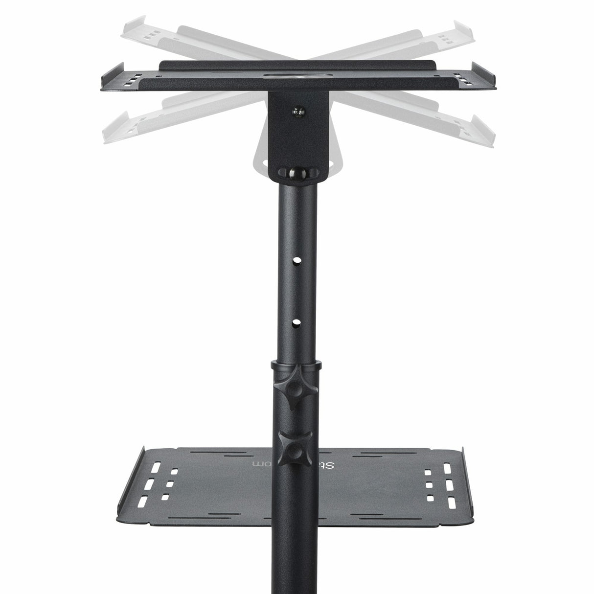 EAN 0065030889964 - StarTech.com ADJPROJCART mueble y soporte para dispositivo multimedia Negro Carro para administración de imagen 9