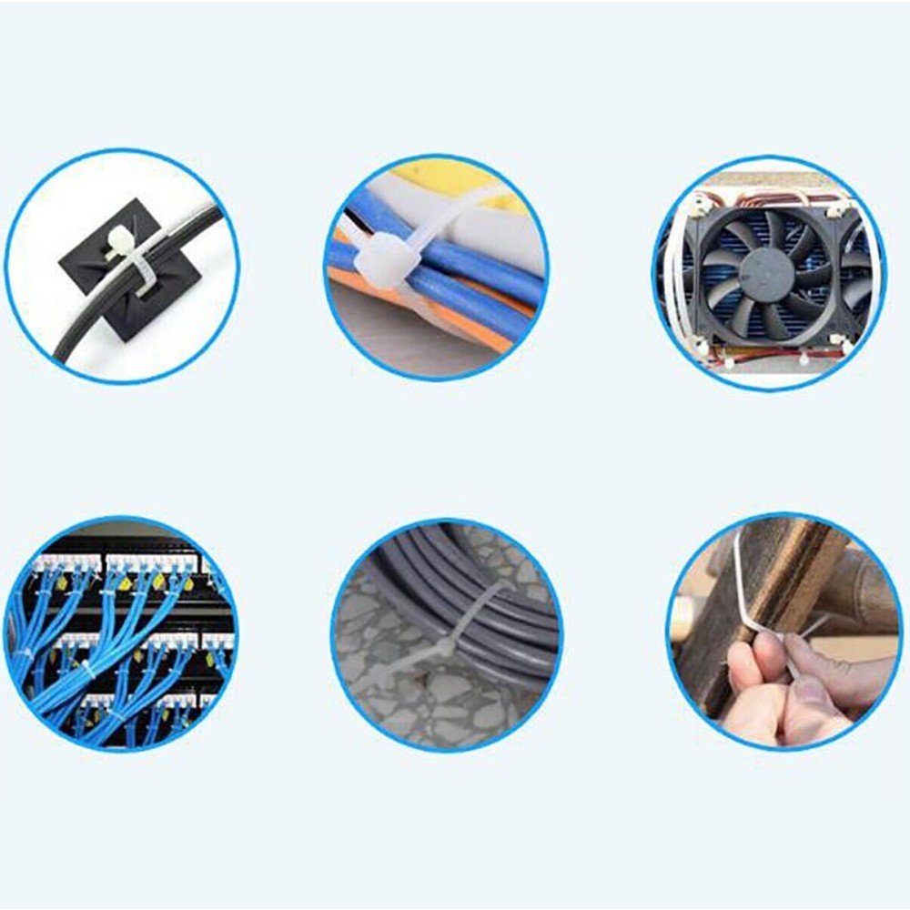 Techly 306394 Bridas Nylon 142 X 3.5mm 100pcs Black