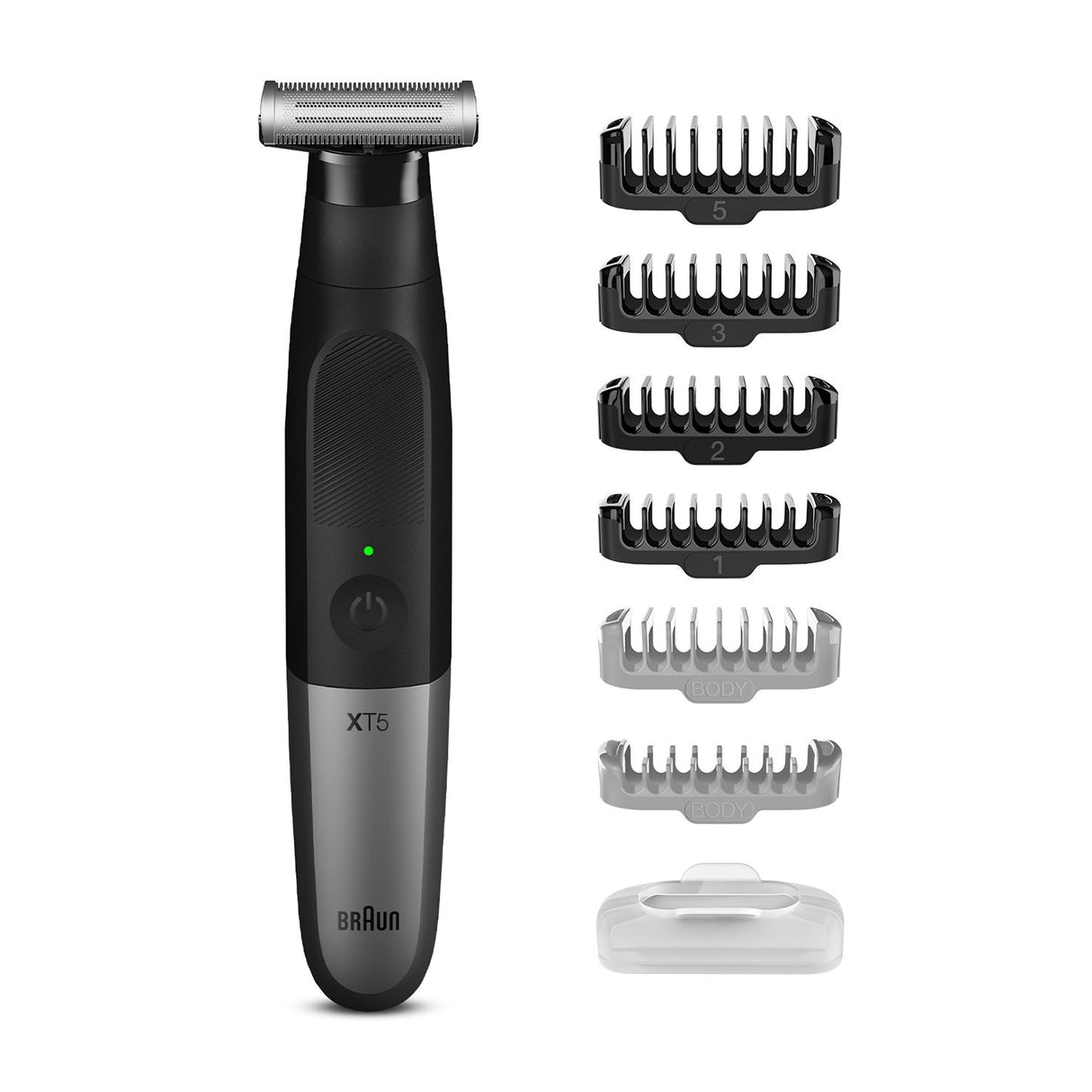 EAN 4210201400462 - Braun Series X XT5200 Máquina de afeitar de láminas Recortadora Negro, Metálico imagen 1
