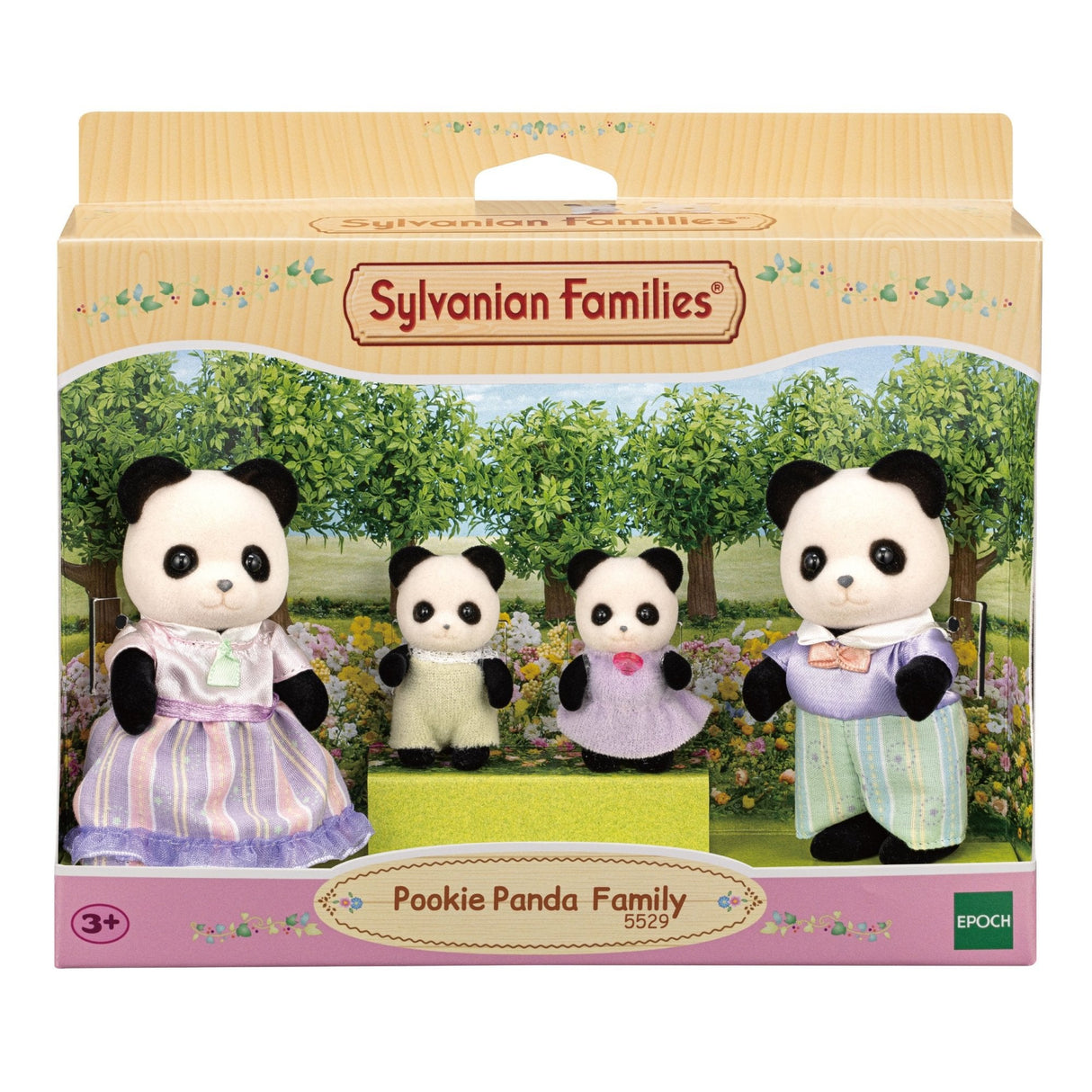 Epoch Sylvanian Families - Panda Familie 5529
