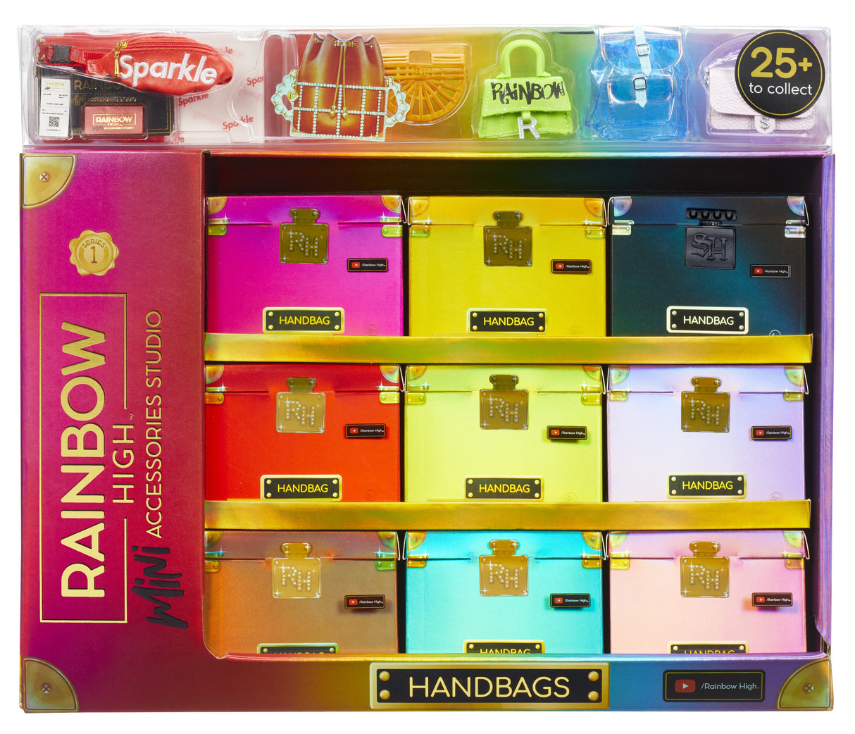 EAN 0035051586067 - Rainbow High Accessories Studio Series 1, H Assortment in PDQ Bolso de muñecas imagen 28
