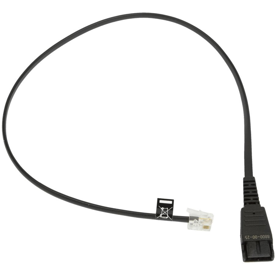 EAN 5014976005162 - Jabra 8800-00-25 cable telefónico 0,5 m Negro imagen 1