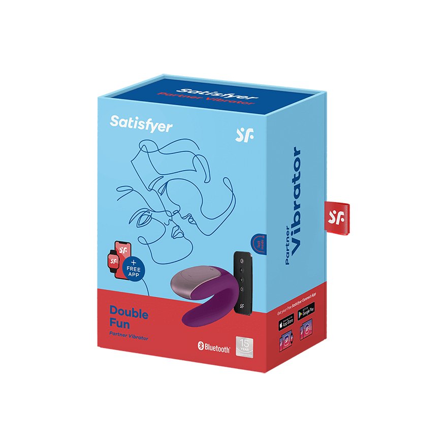 Satisfyer - Double Fun Partner Vibrador Lila