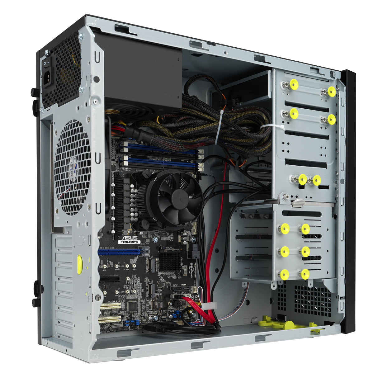 EAN 4711081886457 - ASUS TS100-E11-PI4 Intel C256 LGA 1200 (Socket H5) Torre Negro imagen 5
