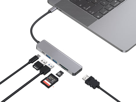 EAN 4015867222812 - Conceptronic DONN02G base para portátil y replicador de puertos USB 3.2 Gen 1 (3.1 Gen 1) Type-C Aluminio imagen 6