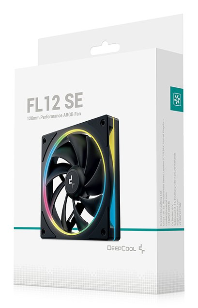 EAN 6933412785309 - DeepCool FL12 SE Carcasa del ordenador Ventilador 12 cm Negro 1 pieza(s) imagen 6