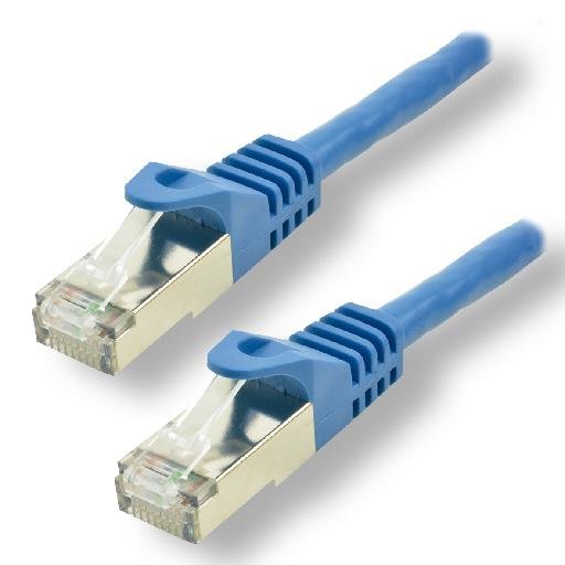 Cat 7 S/Ftp Lszh Patch Cable - 0.5m Blue