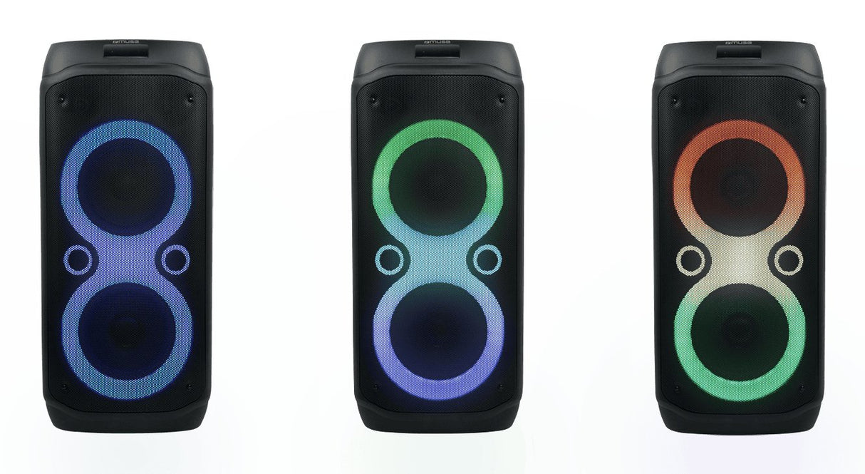 Muse M-1937-Dj Black Altavoz De Fiesta & Karaoke