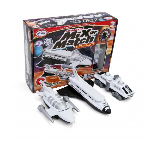 EAN 0755828603185 - Popular Playthings Mix or Match Vehicles Space imagen 1