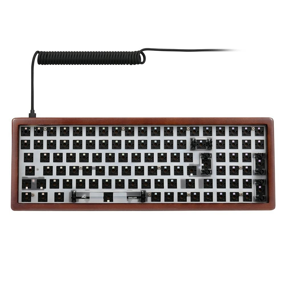 Sharkoon Skiller Sgk50 S2 Wood Barebone, Wood De Teclado De Juegos 4044951042609