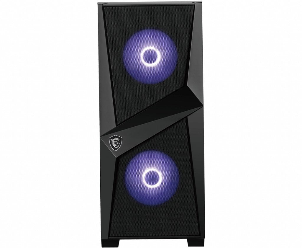 EAN 4719072676414 - MSI MAG Forge 100M Midi Tower Negro, Transparente imagen 4