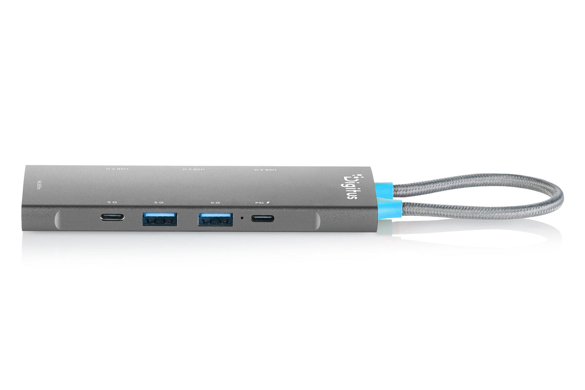 Digitus Usb-C Docking Station, 8-Port, Hdmi, Usb, Pd