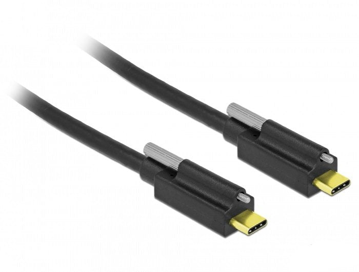 Cable Delock 84138 Usb 2 M Usb 3.2 Gen 2 (3.1 Gen 2) Usb C Negro