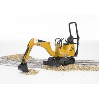 Jcb Mikrobagger 8010 Cts, Modellfahrzeug Amarillo / Negro