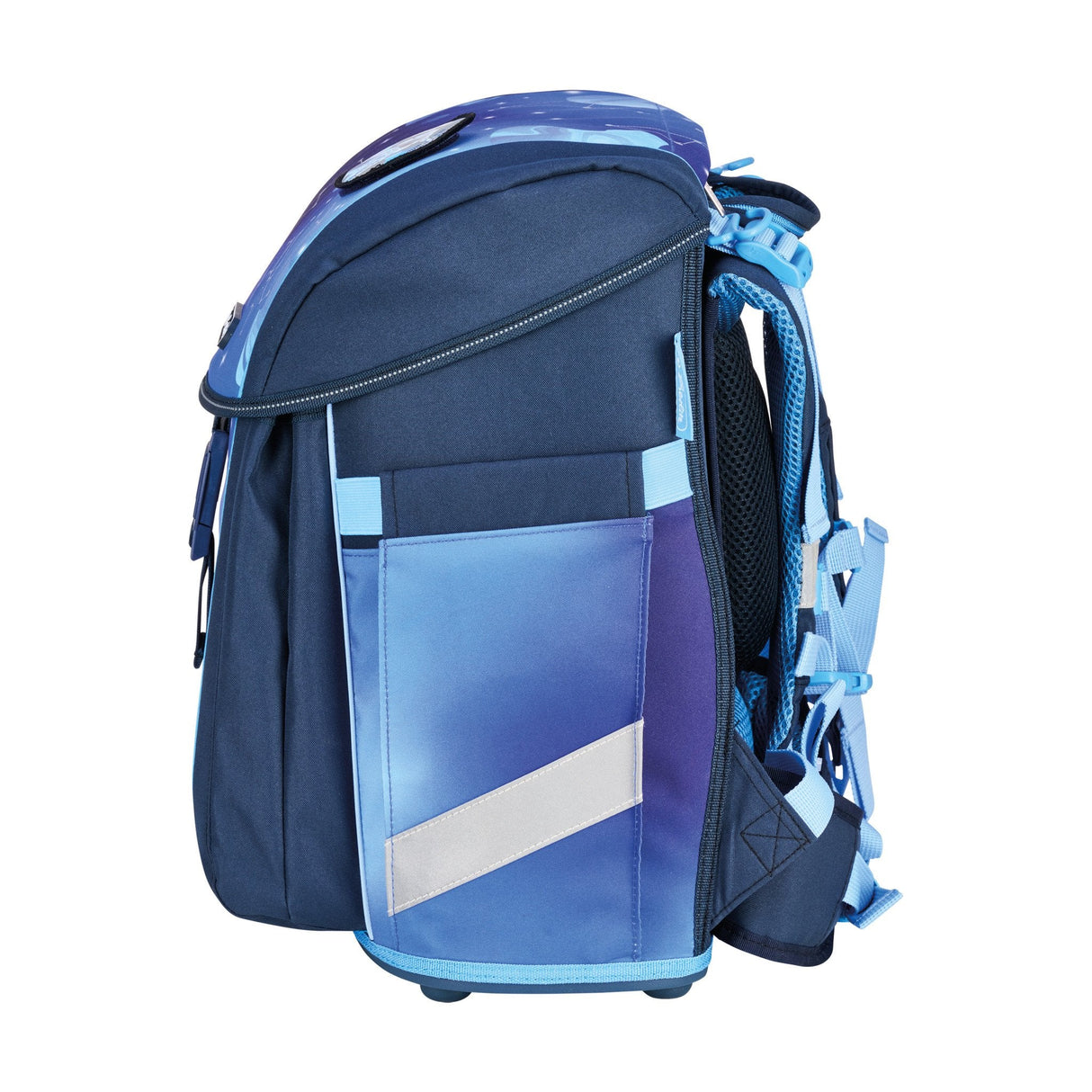 Mochila Herlitz Filoactive Xl Plus Escolar Niño Poliéster Azul, Azul Oscuro