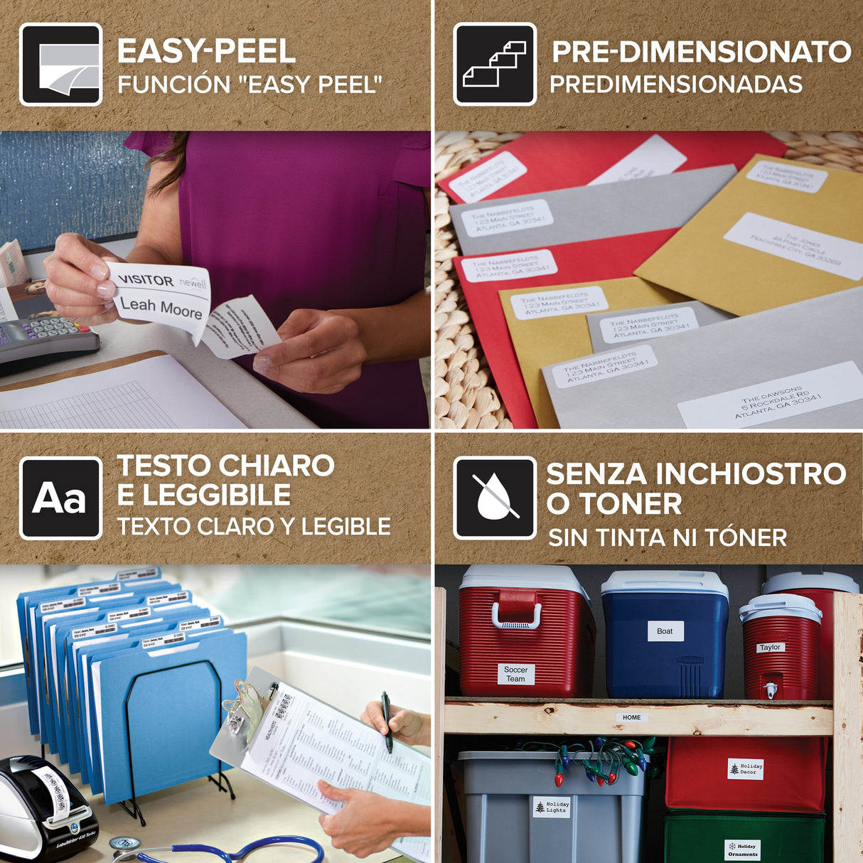 EAN 3501170904985 - DYMO LW - Extra Large Shipping Labels - 104 x 159 mm - S0904980 Etiqueta para impresora autoadhesiva imagen 12
