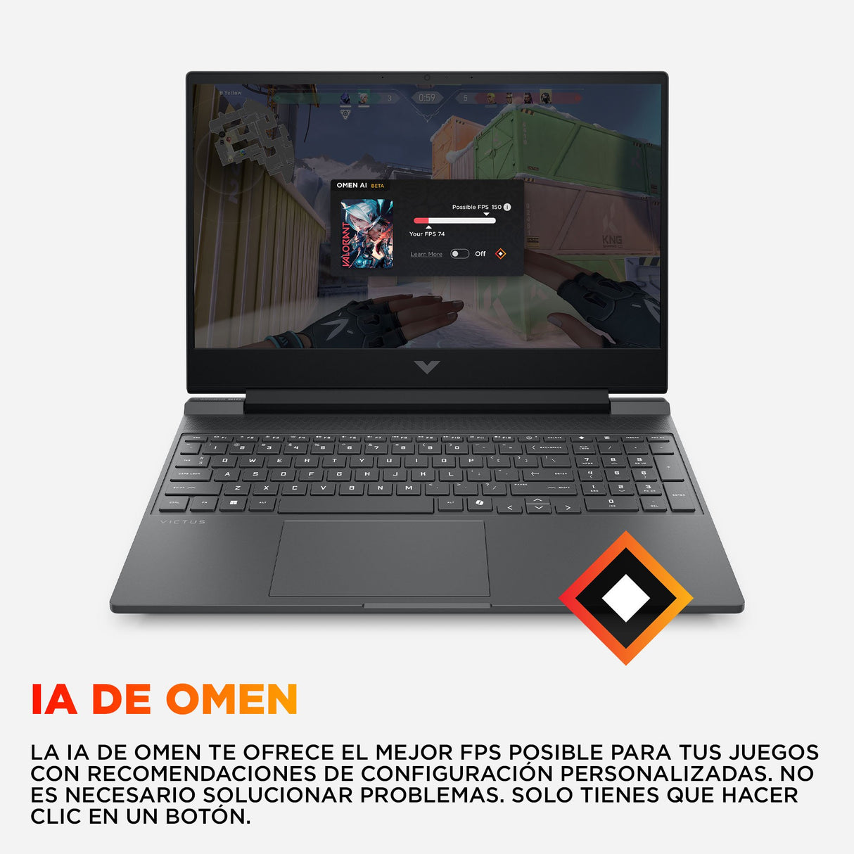 EAN 0199896033497 - HP Victus Gaming 15-fa2071ns Intel® Core™ i5 i5-14450HX Portátil 39,6 cm (15.6") Full HD 16 GB DDR5-SDRAM imagen 8