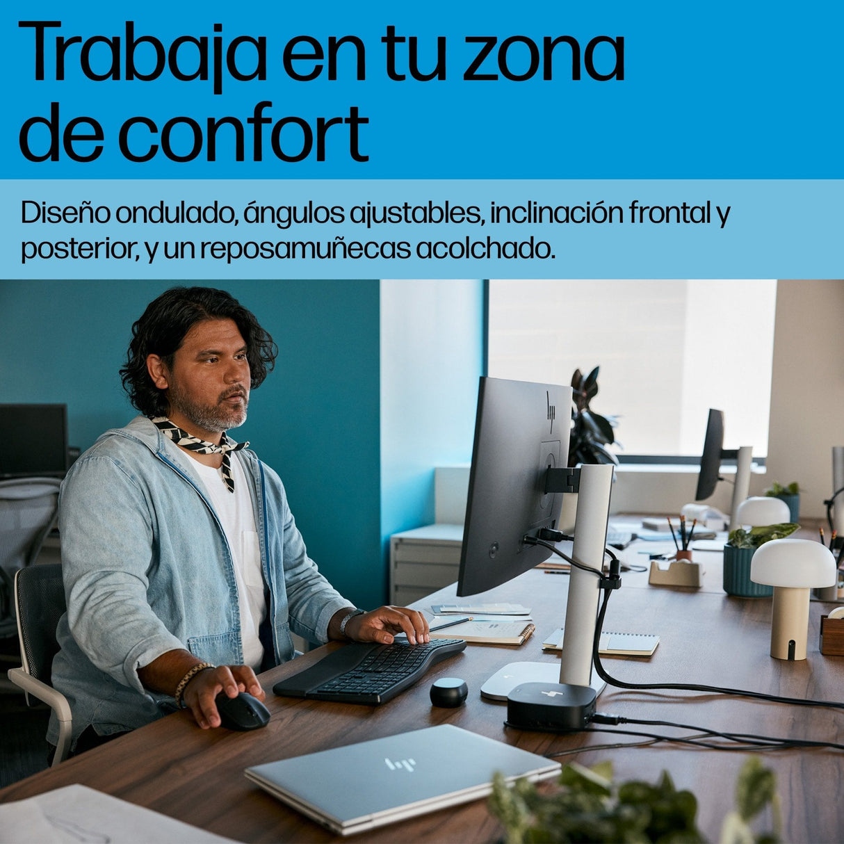 Hp Combo 685 Teclado Español + Raton Modo Dual Comfort Inalambricos