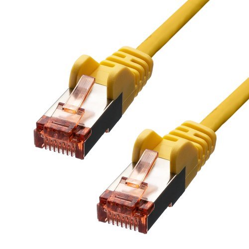 Proxtend F/Utp Cat6 Pvc Awg 26 Cca Yellow 1m
