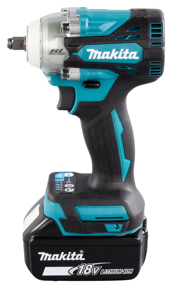 Llave De Impacto Inalámbrica Makita Dtw302z, 18 Voltios Azul/Negro, Sin Batería Ni Cargador Dtw302z
