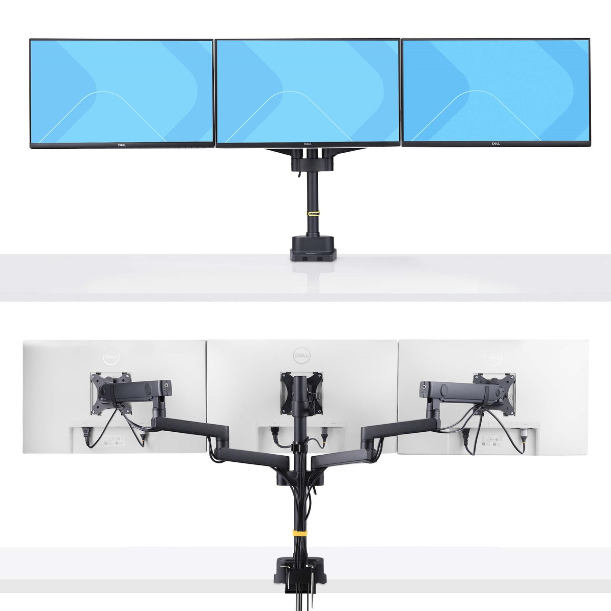 EAN 65030902038 - StarTech.com 3MP2AG-MONITOR-ARM soporte para monitor 68,6 cm (27") Negro imagen 3