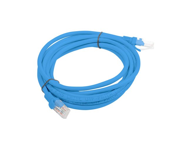 Lanberg Cable De Red Pcu6-10cc-0300-B,Rj45,Utp,Cat 6,3m,Azul