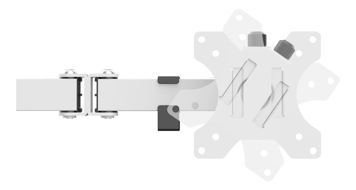 Deltaco Gaming Dual Monitor Tischhalterung 13''-32'' Weiá