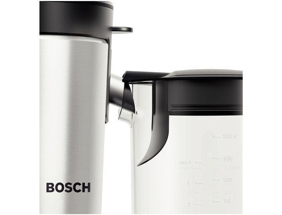 EAN 4242002770048 - Bosch MES4000 exprimidor 1000 W Negro, Gris, Acero inoxidable imagen 5