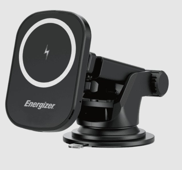 Cargador Inalámbrico Energizer Eca007  Smartphone Negro Usb  Carga Rápida Auto