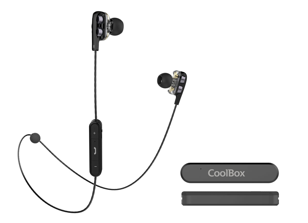 EAN 8436556148316 - CoolBox CoolTwin Auriculares Inalámbrico Dentro de oído Llamadas/Música Negro imagen 5