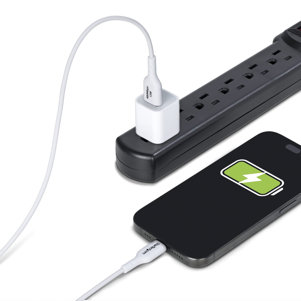 EAN 0065030911856 - StarTech.com USB2AC2MNCWHE cable USB USB A USB C imagen 9