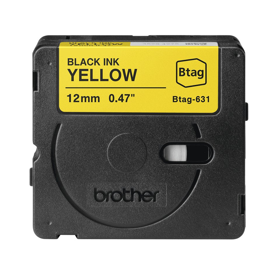 EAN 4977766836142 - Brother BTAG-631 cinta para impresora de etiquetas Negro sobre amarillo imagen 4