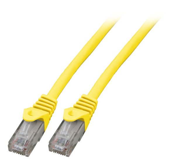 Efb Rj45 Cable De Red Cat.5e U Utp Lszh Cca Awg24 7 Gelb 7,5m