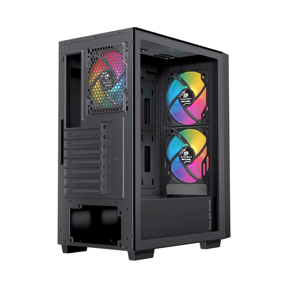 EAN 6977277364477 - Einarex EXCS-PL-100R-B carcasa de ordenador Midi Tower Negro imagen 18