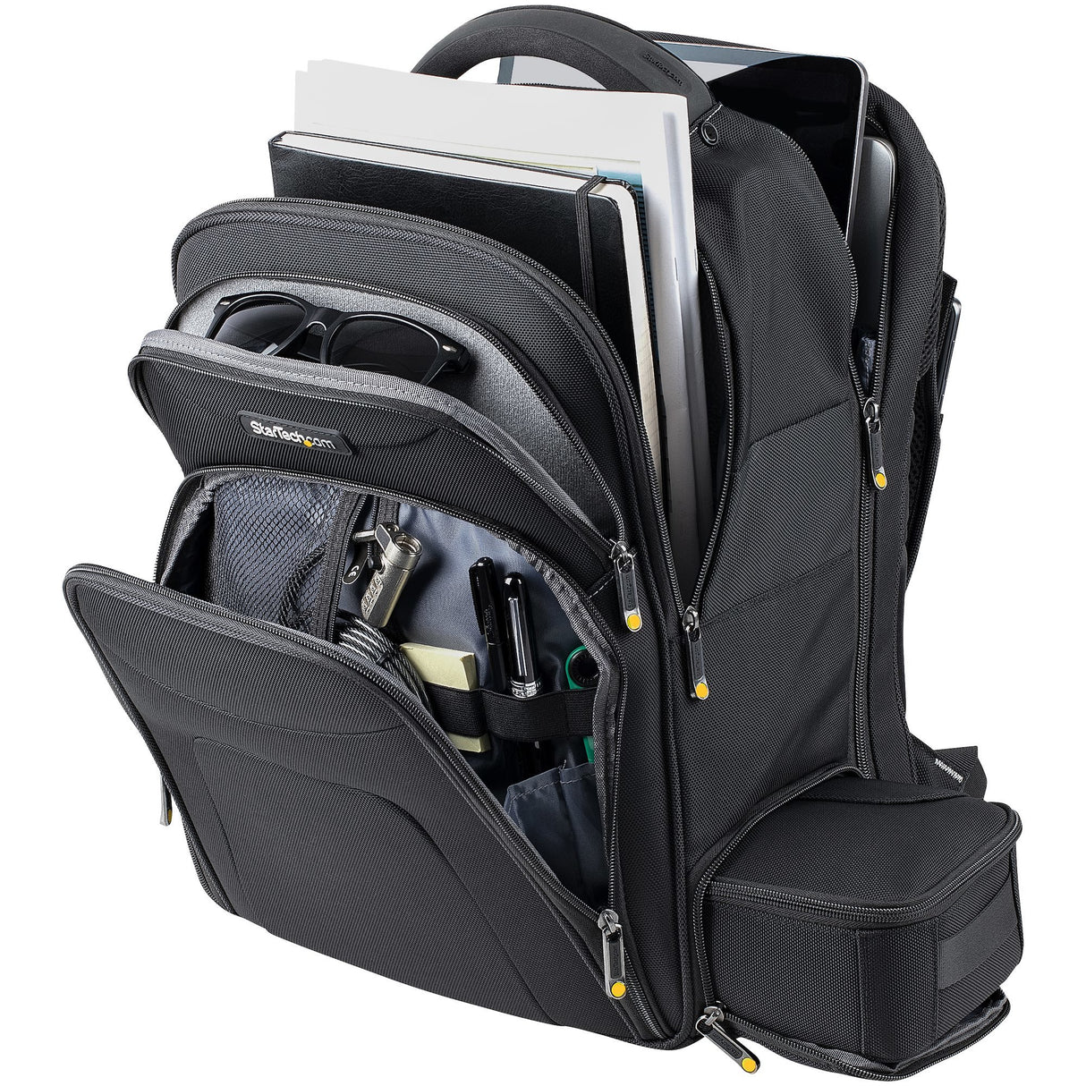 EAN 0065030880909 - StarTech.com NTBKBAG156 maletines para portátil 39,6 cm (15.6") Mochila Negro imagen 4