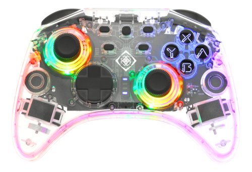 EAN 7333048059819 - Deltaco GAM-149-T Transparente Gamepad Android, Nintendo Switch, Nintendo Switch OLED, PC, iOS imagen 1
