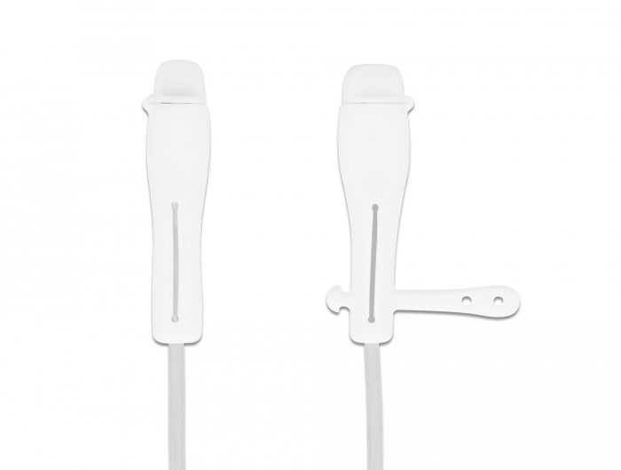 Staubschutz Für Usb Type-C Stecker Und Apple Lightning Stecker Set 2 Stück Weiss