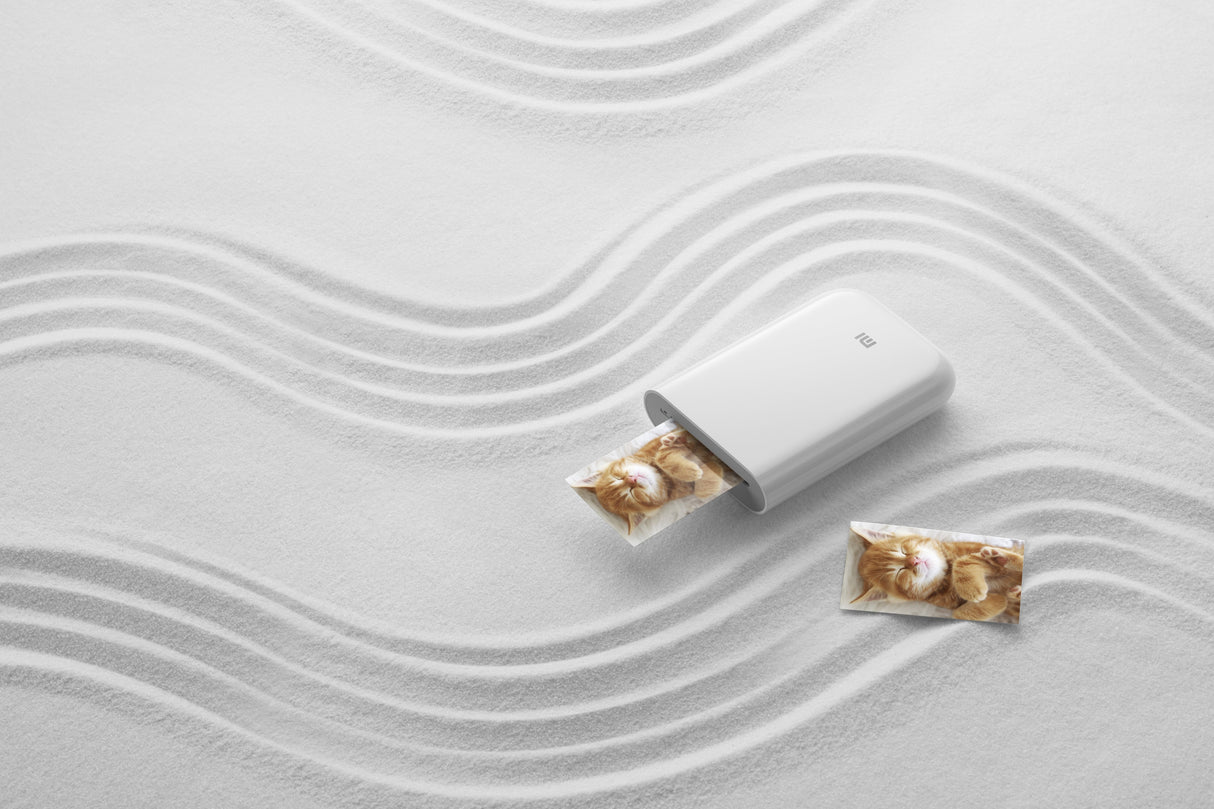 Papel Fotográfico Xiaomi Mi Portable Photo Printer Paper 5 X 7.6cm 20 Hojas