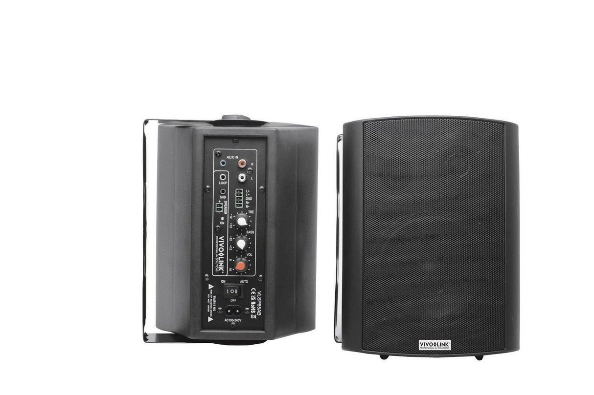 Active Speaker Set, Black. - Warranty: 36m