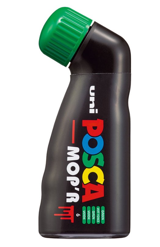 Posca Marcador Mop´R Pc-22 No Permanente Punta Redondeada 3-19 Mm Verde