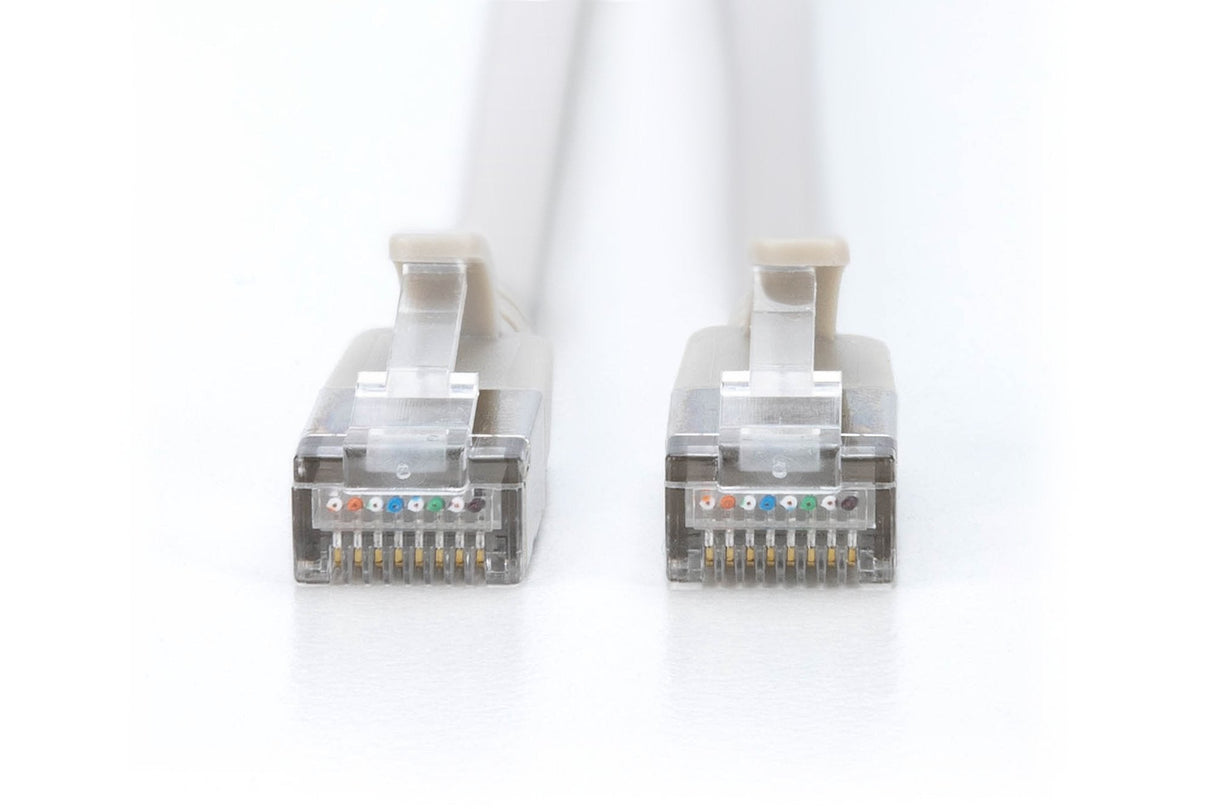 Digitus Cable De Red Cat 6a F/Ftp Slim 0,50m Gris 10 Unidades
