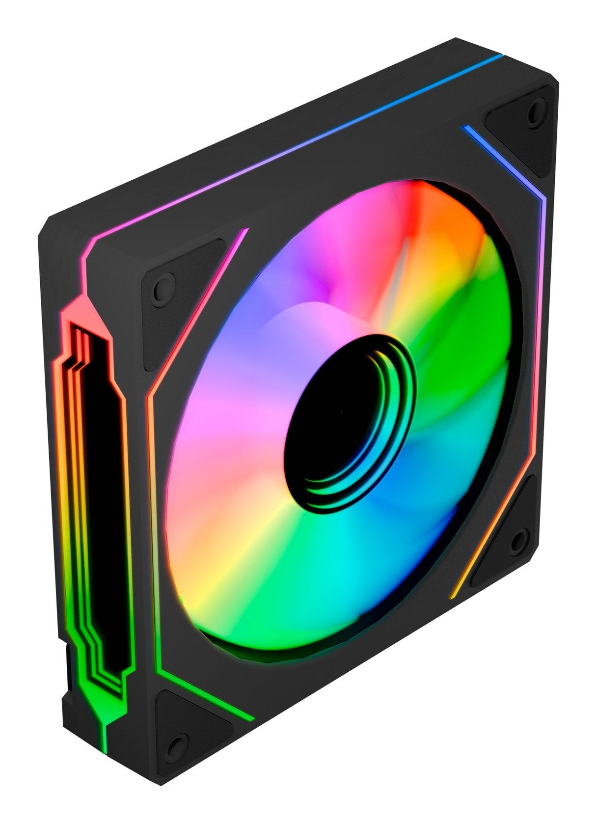 Ventilador Interno Abysm Arclight 3.0 Argb Black Pwm