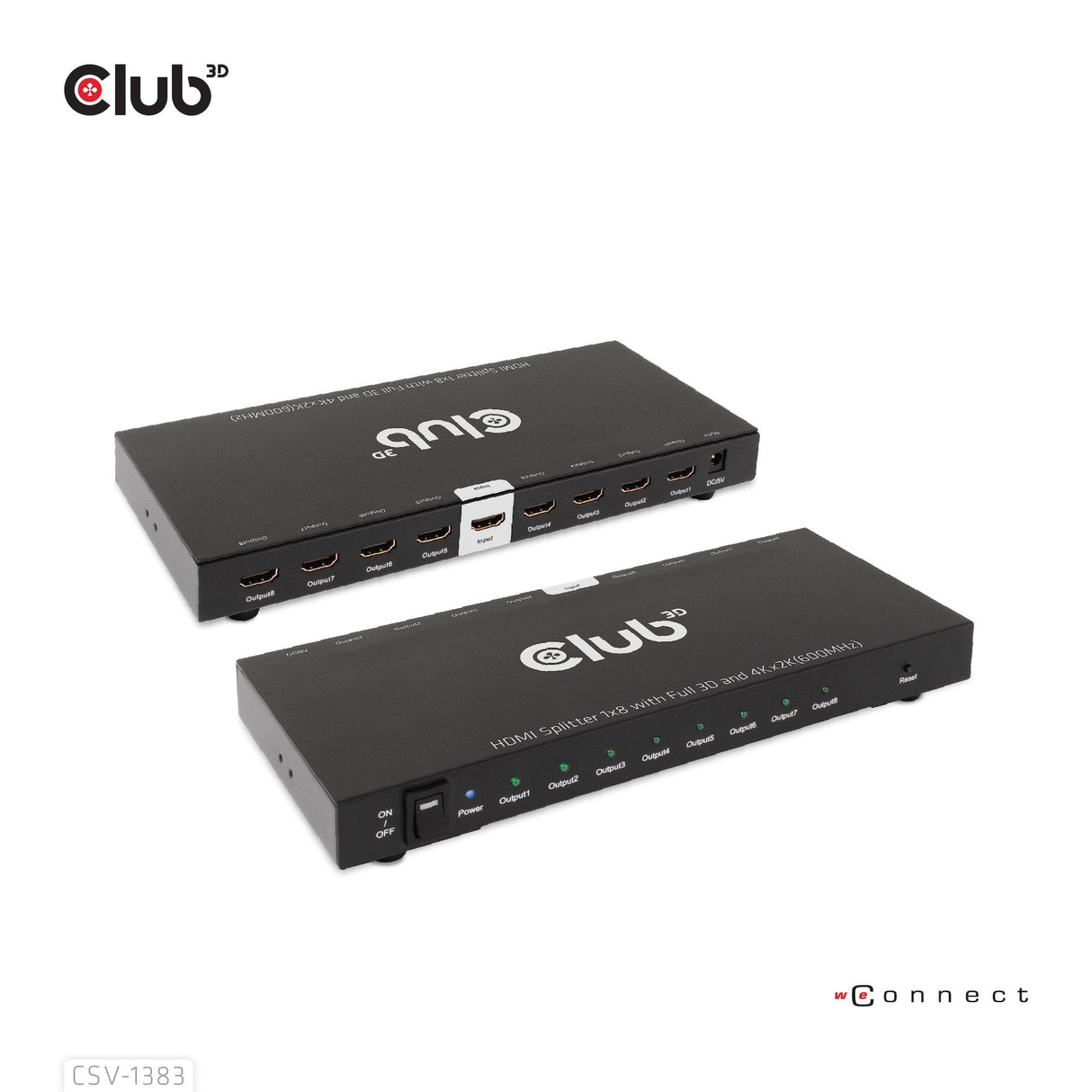 EAN 8719214472771 - CLUB3D CSV-1383 divisor de video 8x HDMI imagen 6