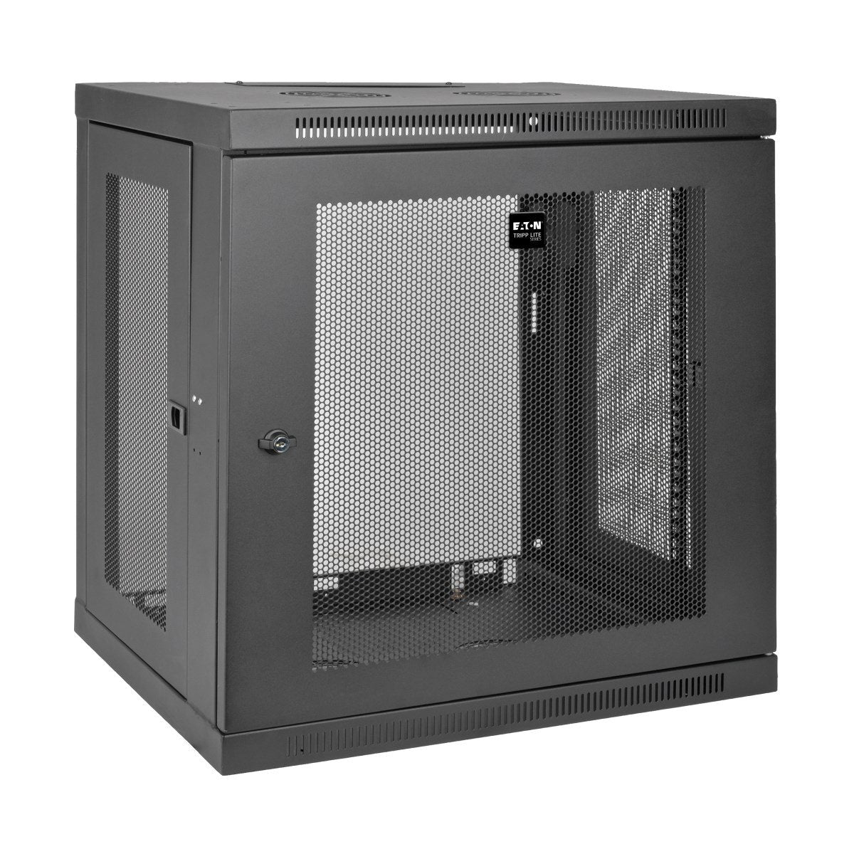 EAN 0037332174451 - Tripp Lite SRW12U armario rack Bastidor de pared Negro imagen 1